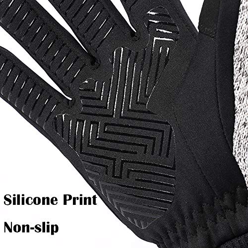 image for BIKINGMOREOK 3M Thinsulate Windproof Knit Gloves Mitten Winter Gloves 