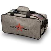 Roto Grip 2 Ball Tote Carry All Bowling Bag -Achromatic