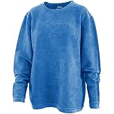 Royce Brand Women's Oversized Comfy Cord Knit Pullover Top