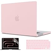 CISSOOK Frosted Baby Pink Case for MacBook Pro 14 inch 2025 2024 2023-2021 M5 M4 M3 M2 M1, Hard Shell Case for MacBook Pro 14 A3434 A3112 A3185 A3401 A2992 A2918 A2779 A2442, Baby Pink