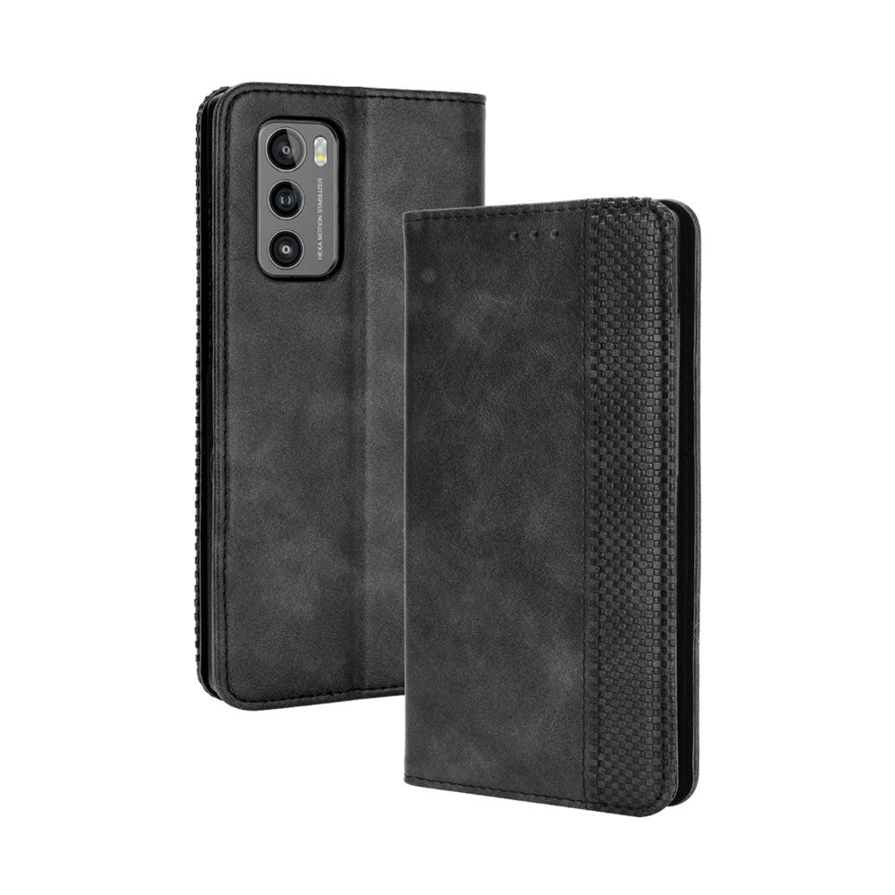 LG Wing 5G Case [Wallet Case] [Kickstand] [Card Slots] [Magnetic Flip Cover] Compatible with LG Wing 5G Smartphone(Black)
