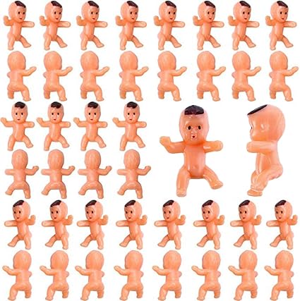 amazon mini plastic babies