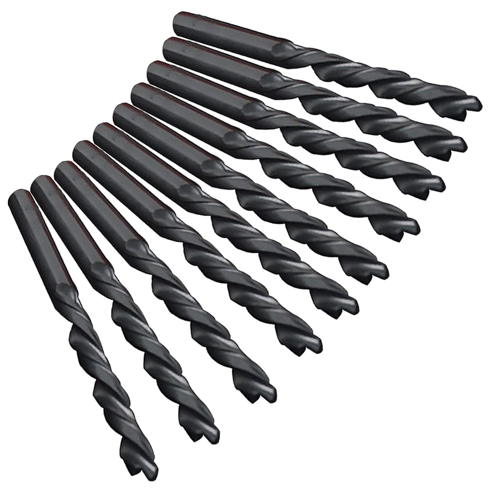 Jobber Twist Drills MASO 10 x 2.5mm Ground HSS Drill Bits Metric High Speed Steel Jobber Twist Drills Ideal for processing of iron, wood, aluminum, etc.
