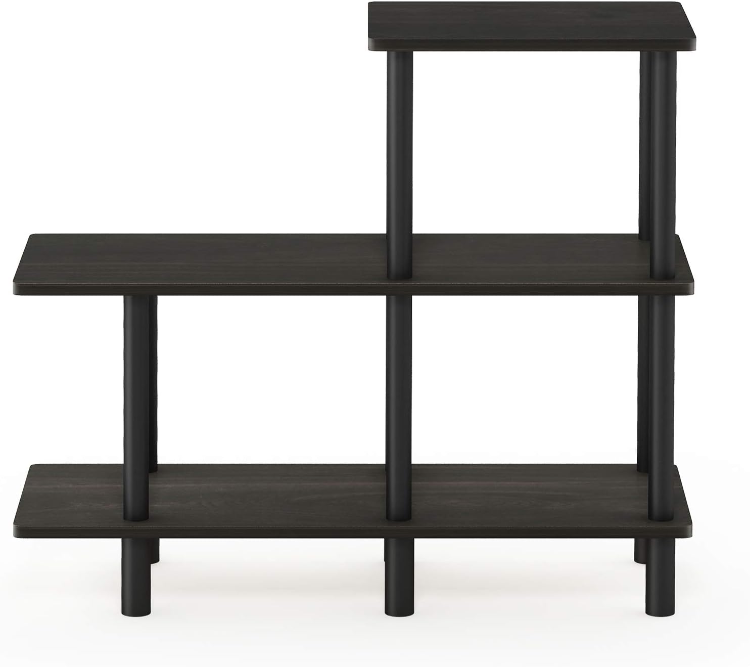 Furinno Toolless Shelves, Wood, Espresso/Black, one size Amazon.co.uk