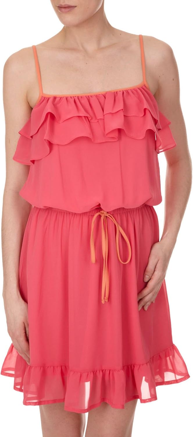 Robe Femme Rose (Rose/Orange) 36 Amazon.fr Vêtements