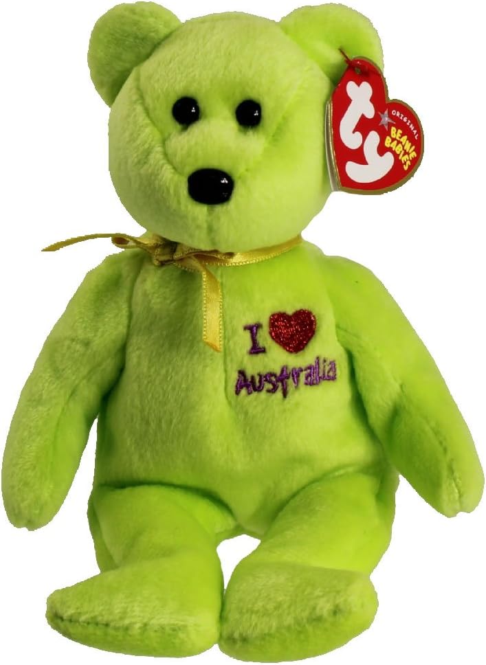 the beginning bear beanie baby