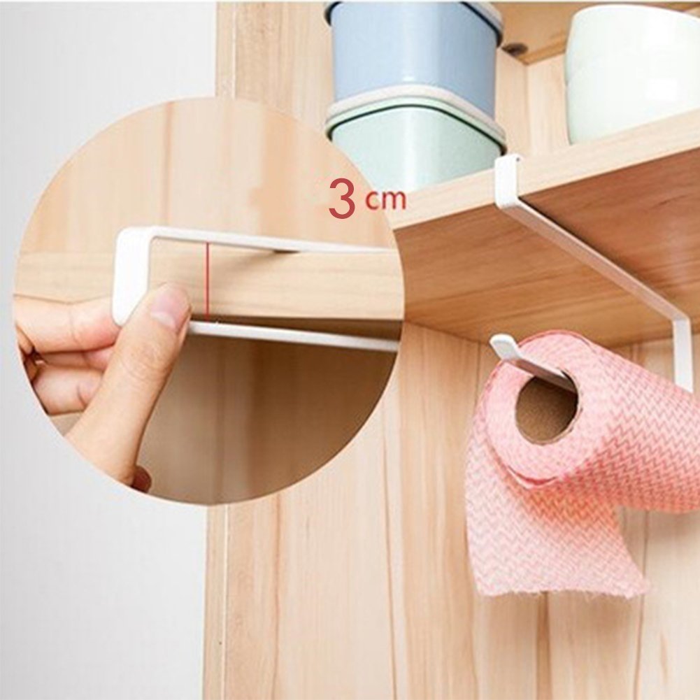 Porte-Rouleau De Cuisine – Auto-adhésif Ou à Percer, Porte-Serviettes En Papier Argenté Pour Cuisine, Distributeur De Papier Essuie-Tout En Acier