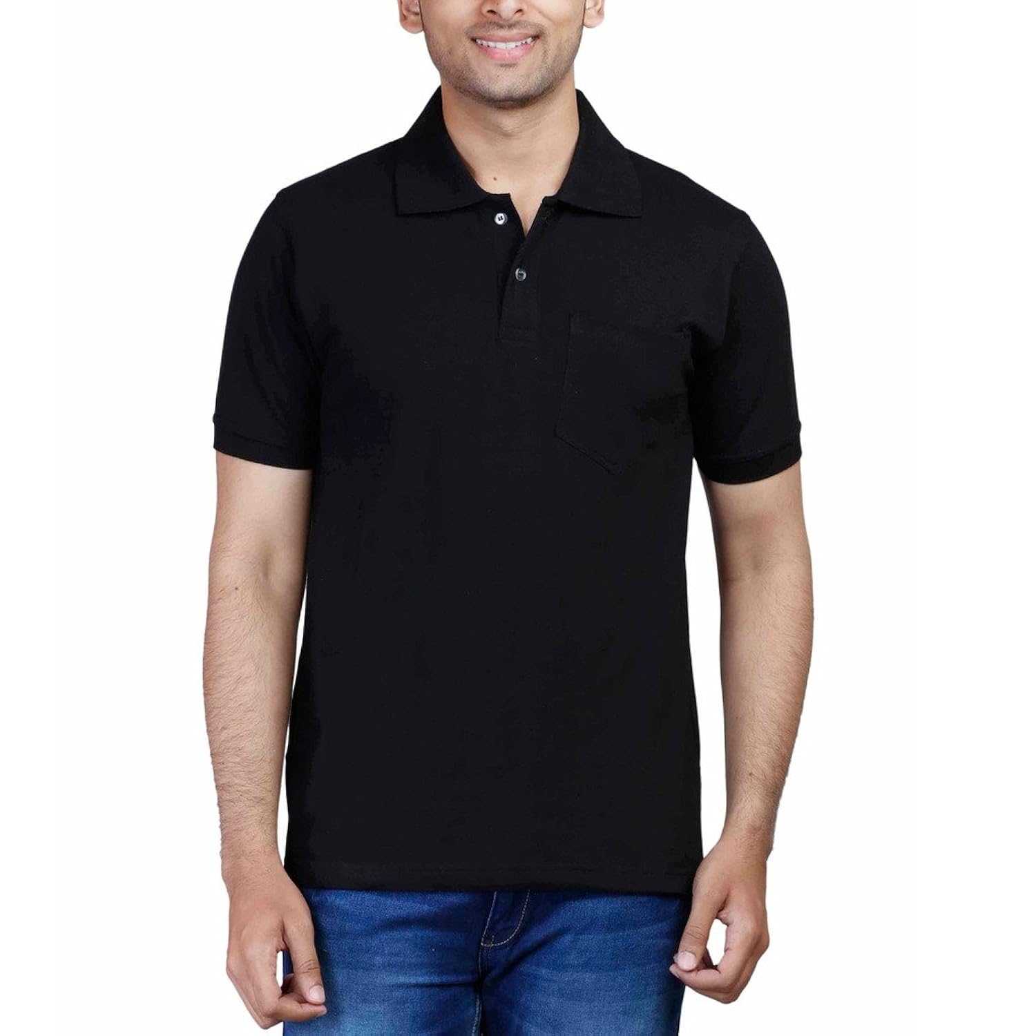 fleximaa men's cotton polo multicolor