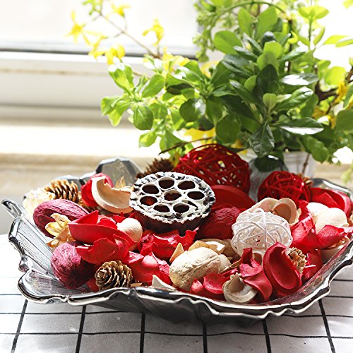 image for Qingbei Rina Gifts,Red Strawbarry Potpourri Bag,including lotus pod,Fl