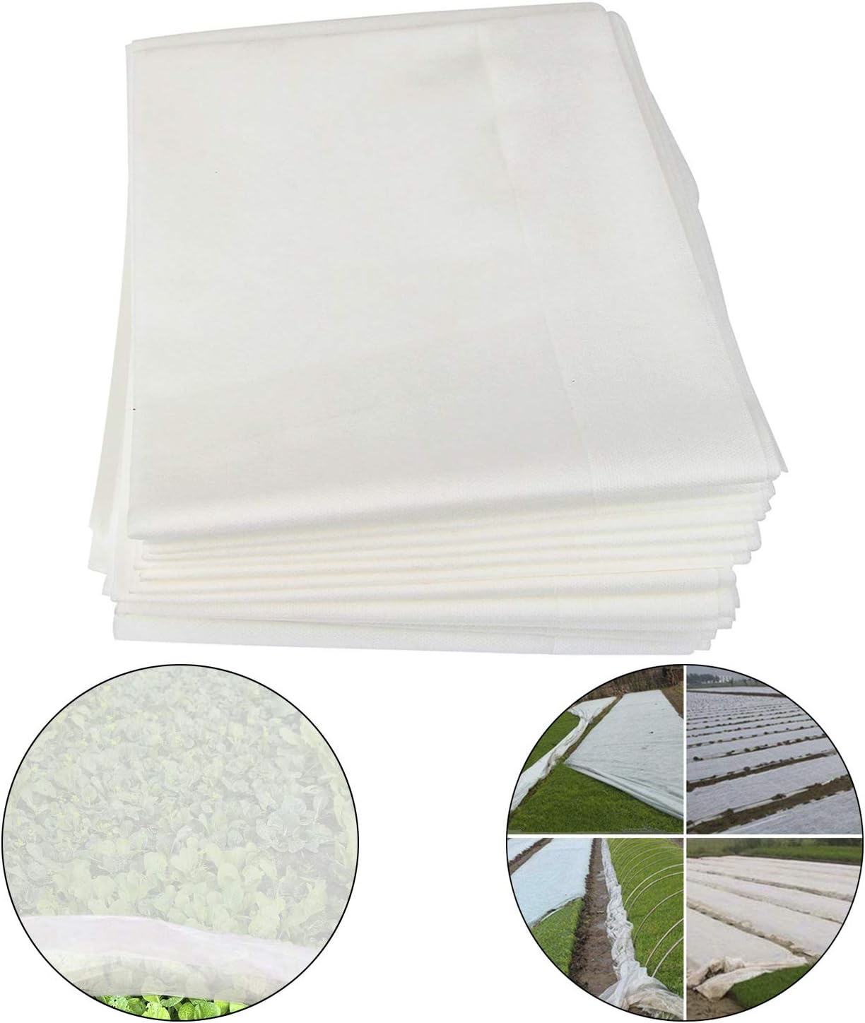 Frost Blanket/Floating Row Crop Cover/Winter Garden Fabric Plant Cover