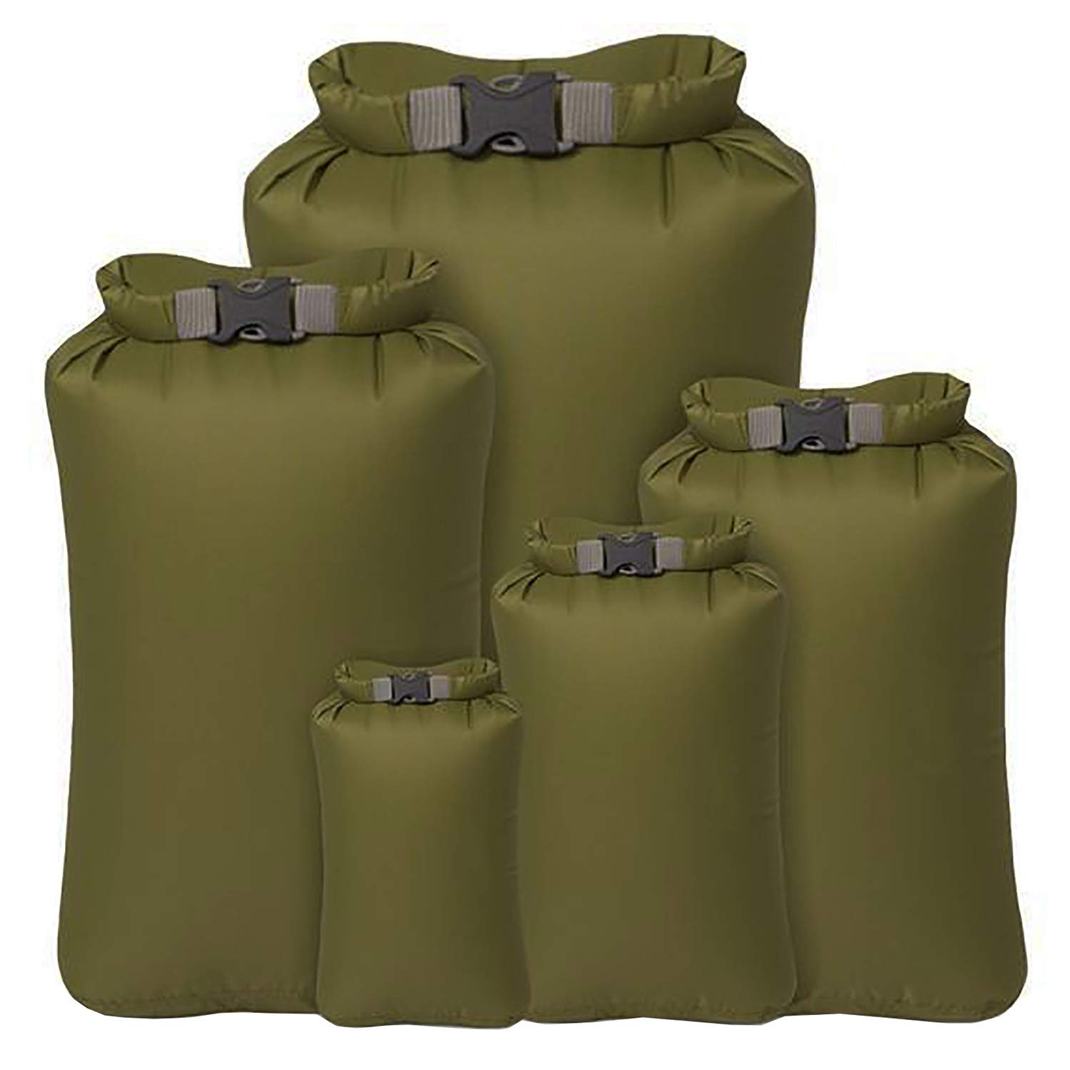 Exped Fold Drybags in Olive Drab X Small