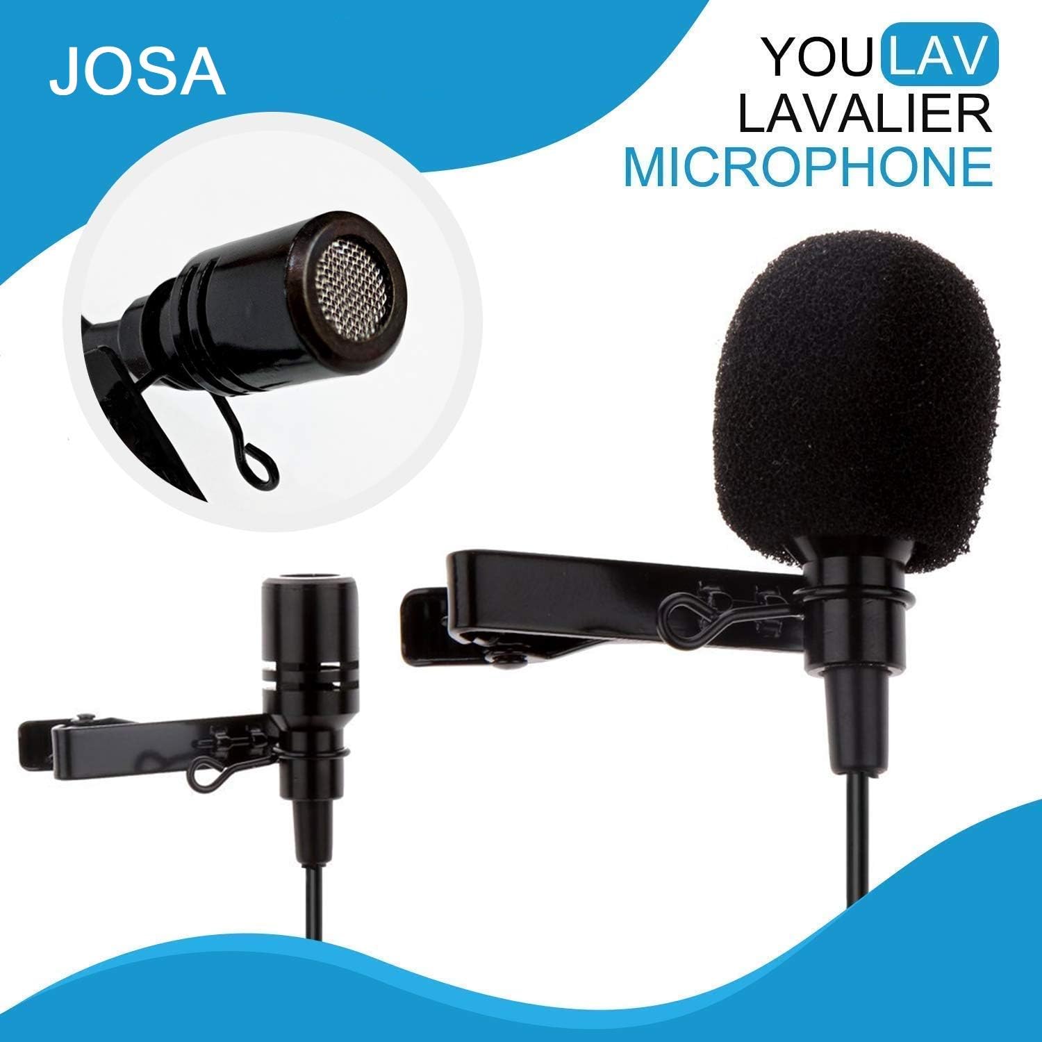 Kartik 3.5 mm Clip Microphone Collar Mike for Voice Recording, Lapel Mic Mobile, Android Smartphones, DSLR Camera