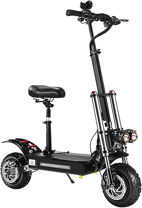 Amazon Co Jp 電動スクーター 大人用折りたたみ式オフロード電動スクーター5600w11インチ 最大80kmeスクーターモビリティスクーター スポーツ アウトドア