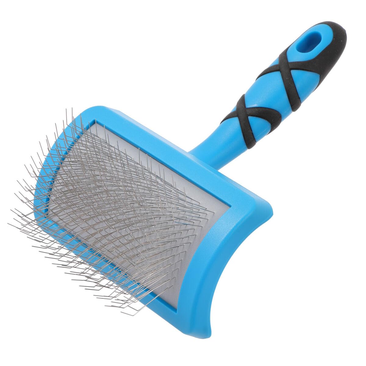 GROOM PROFESSIONAL Amplifier Soft Slicker Dog Brush - Dog Grooming Brush - Perfect Hair Brush For Adding Volume & Removing Tangles - Ideal for Breeds That Require Maximum Volume - Medium