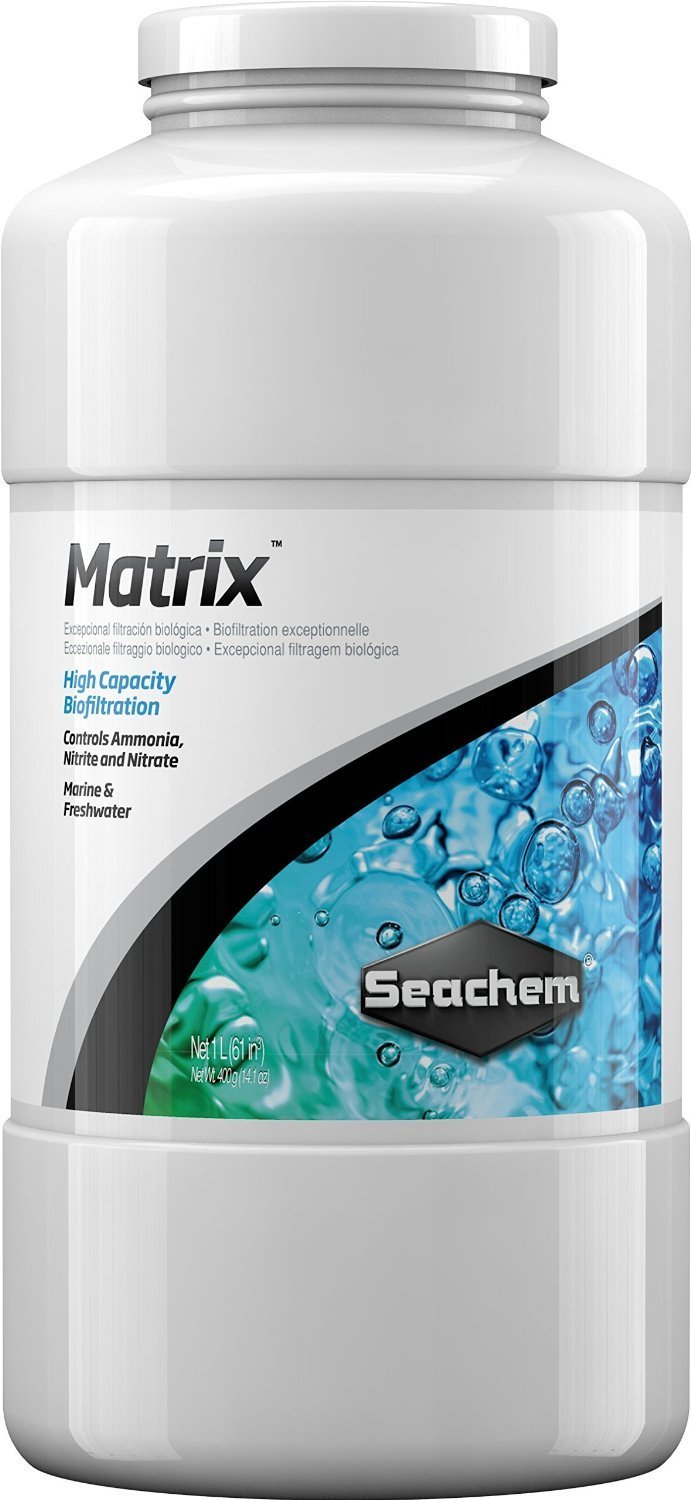 Seachem Matrix Aquarium Bio Filter Media, 1L