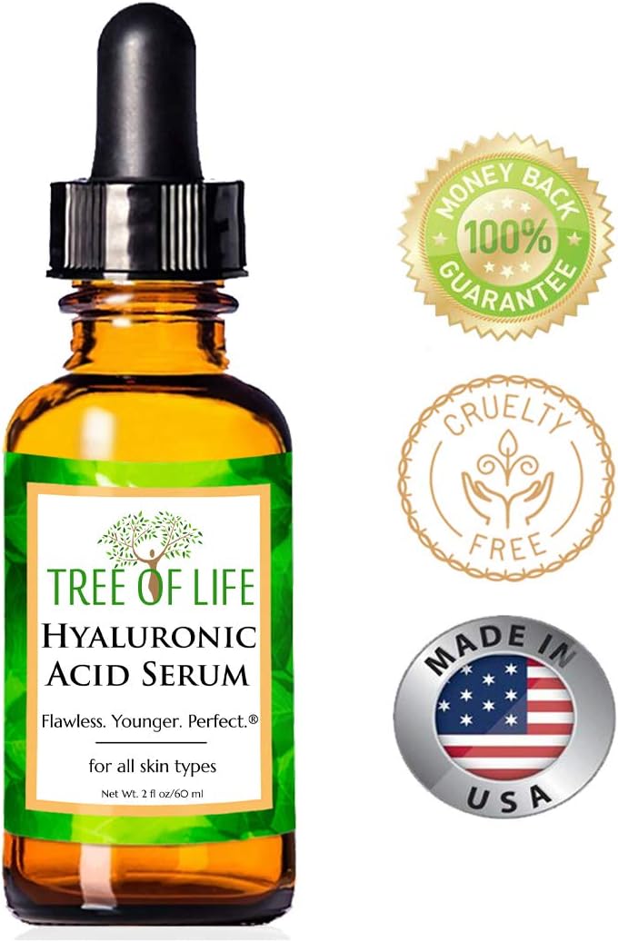 Hyaluronic Acid Serum for Skin - 2oz Double Size, 60 ml (Pack of 1) - Image 3