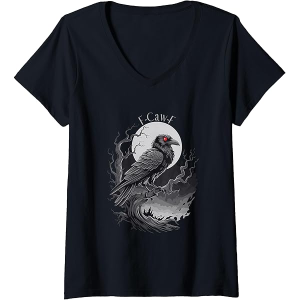 Amazon.com: F-Caw-F Black Bird T-Shirt : Clothing, Shoes & Jewelry