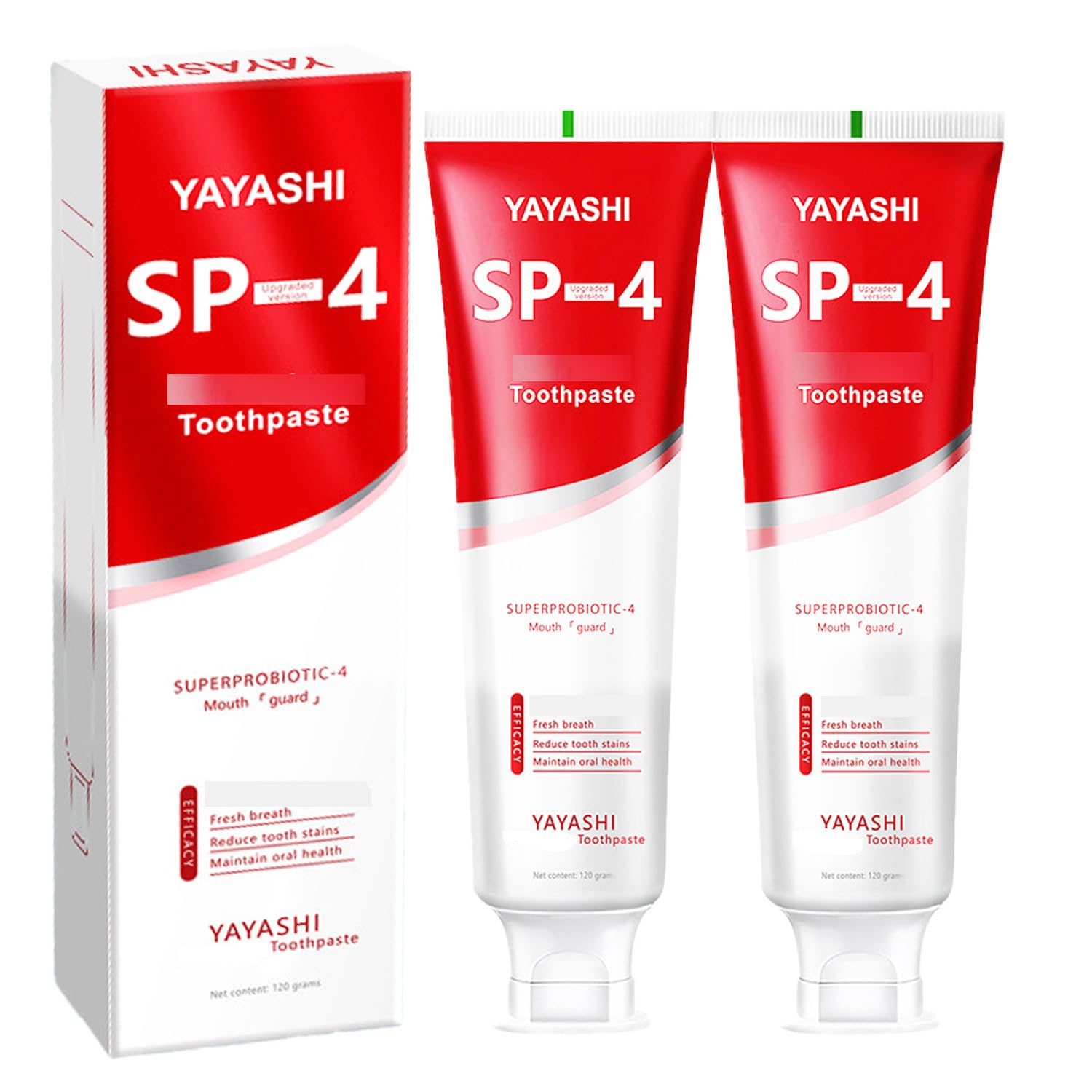 Photo 1 of Sp-4 Ultra Whitening Toothpaste,Super Probiotic-4 Toothpaste, Sp 4Toothpaste,Fresh Breath, 4.9 oz