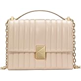 kate spade new york womens Deco Leather Flap Chain Crossbody