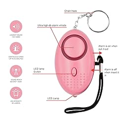 KOSIN Safe Sound Personal Alarm, 8 Pack 140DB