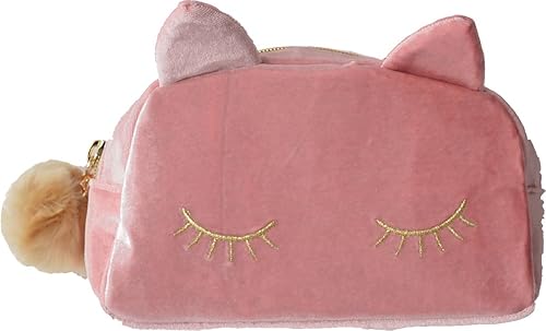 Amazon カービーズ Curvy S ねこちゃんポーチ ポーチ 01 ベロアピンク L Curvy S カービーズ ポーチ