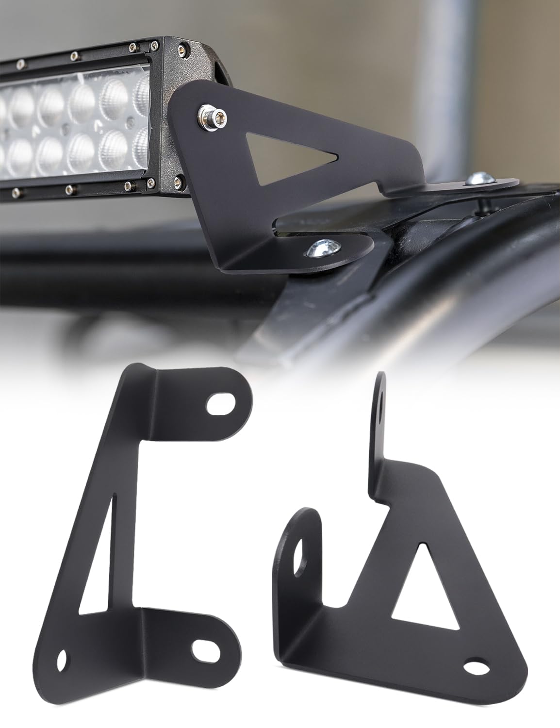 Photo 1 of Chelhead RZR Pro R Led Light Bar Mounting Bracket for 32 Inch Curved Light Bar Compatible with 2022-2023 Polaris RZR Pro R 4