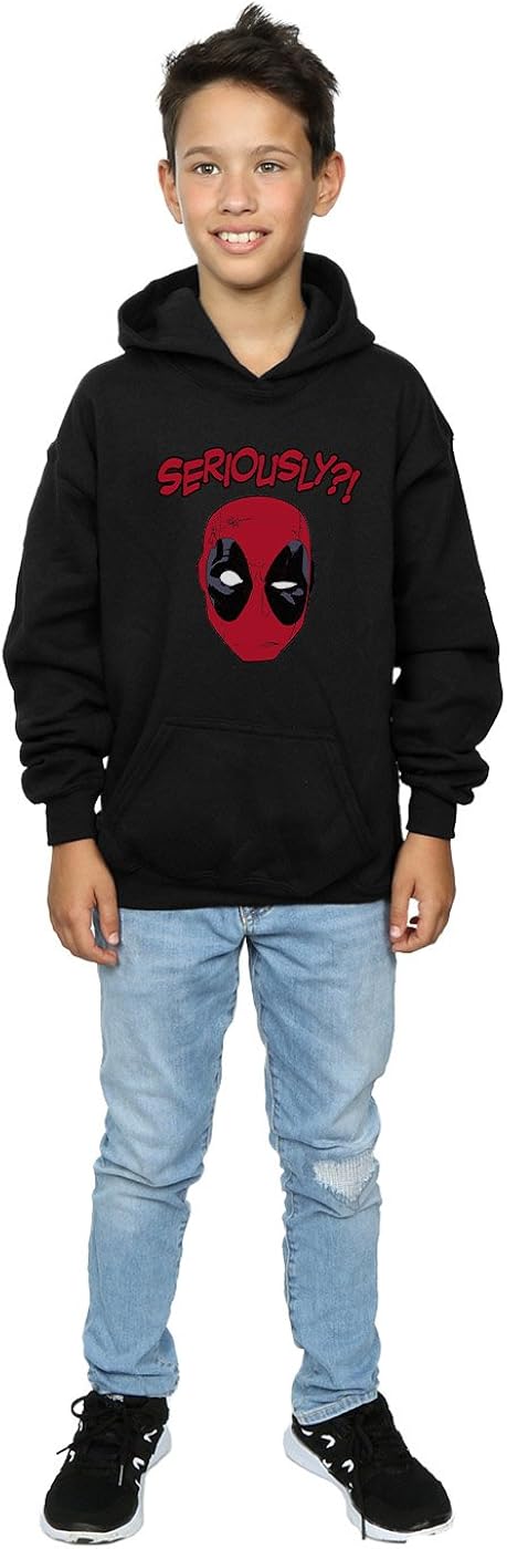Boys deadpool hoodie Clearance