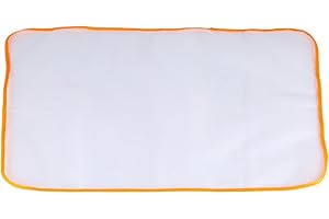 Pack of 2 Protective Ironing Scorch-Saving Mesh Pressing Pad Mesh Cloth High Temperature Anti Skid Anti Scalding Ironing Heat