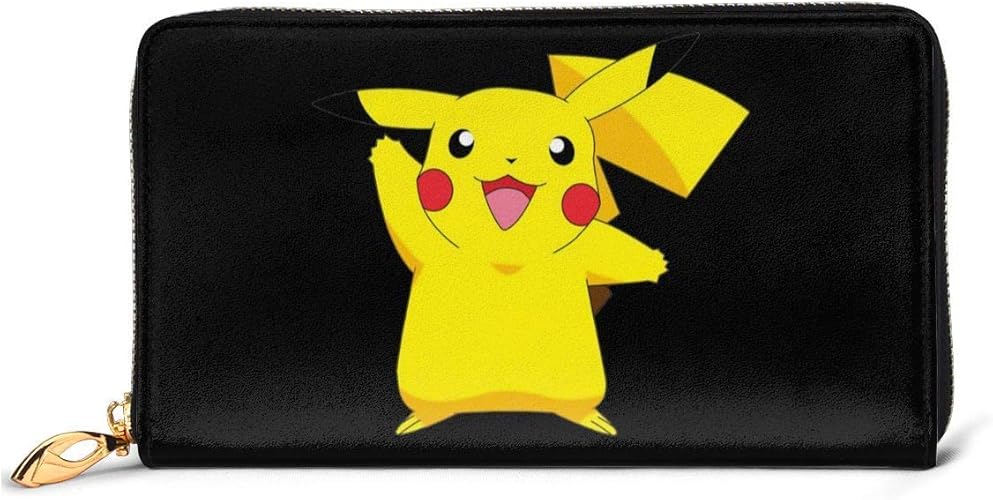 Amazon ポケットモンスター 女性メンズ財布ファスナー両面本革長財布大容量防水 財布ラウンドファスナー牛革長財布 Ewyuwer バッグ スーツケース