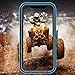 EFFUN Waterproof Case for iPhone X Waterproof Case for iPhone Xs Waterproof Case of 5.8 Inch, Case Waterproof for iPhone X/XS of IP68 Waterproof Dustproof Shockproof, Light Blue