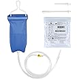 TopQuaFocus 1.8Quart Enema Irrigator Home Coffee Enema Bag Kit for Colon Cleansing Portable Enemas for Men Women Colonic Cleanse 4.59 FT Hose