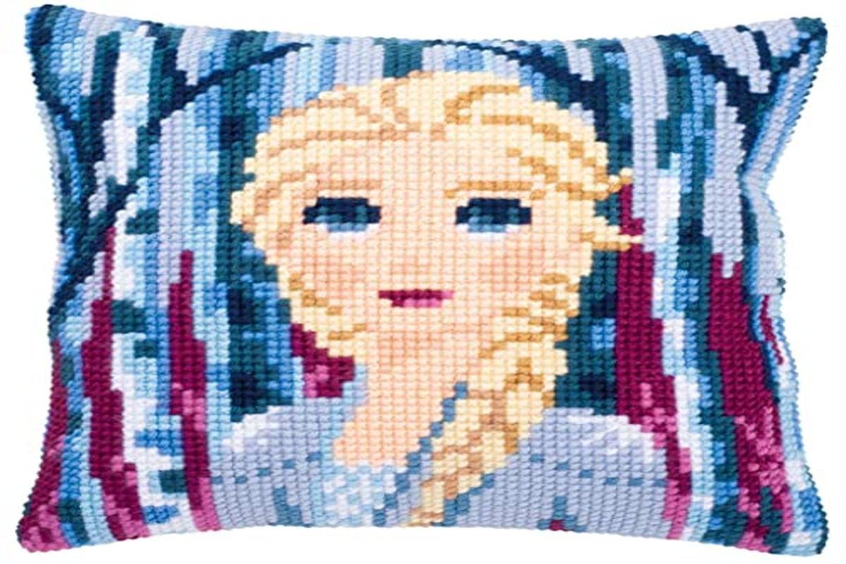 Vervaco Cross Stitch Kit: Cushion: Disney - Frozen 2: Elsa, PN-0182622, 40 x 40cm
