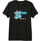 Hooters Honolulu Hawaii Surfing Hootie the Owl Restaurant Premium Tri-blend T-Shirt