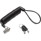 Kensington MicroSaver 2.0 Portable Keyed Cable Lock for Laptops &amp; Other Devices (K64423WW)