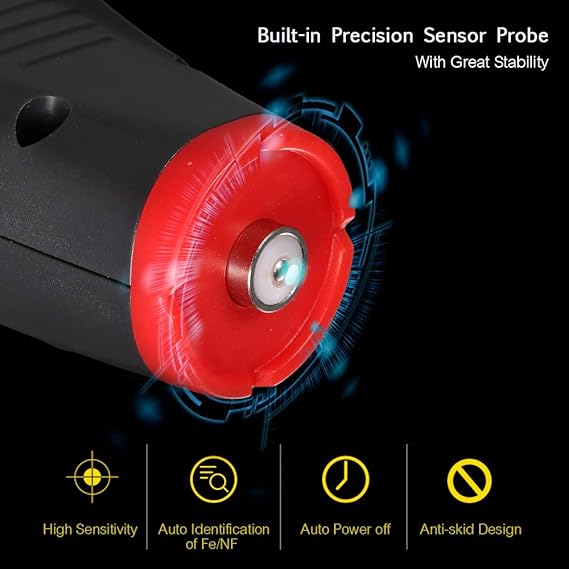 Espesor Pintura USB digital con Sonda,Roeam Probador de ...