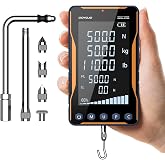 GOYOJO Digital Force Gauge 500N&amp;110LB with Extra-Large Screen and Bold Font, High Precision Multi-Unit Display for Push-Pull Testing, Trigger Pull Measurement, and Industrial Quality Control