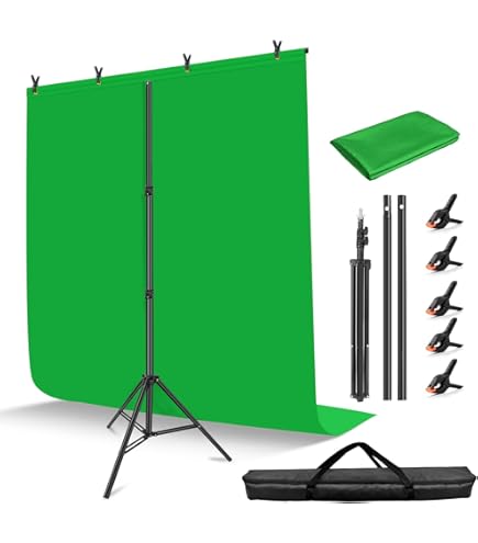 Amazon.com : Neewer Green Screen, 5x6ft/1.5x1.8m Wall Ceiling