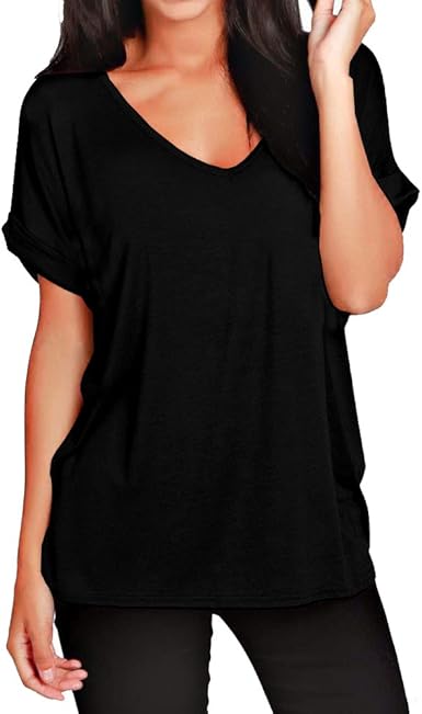 black baggy top