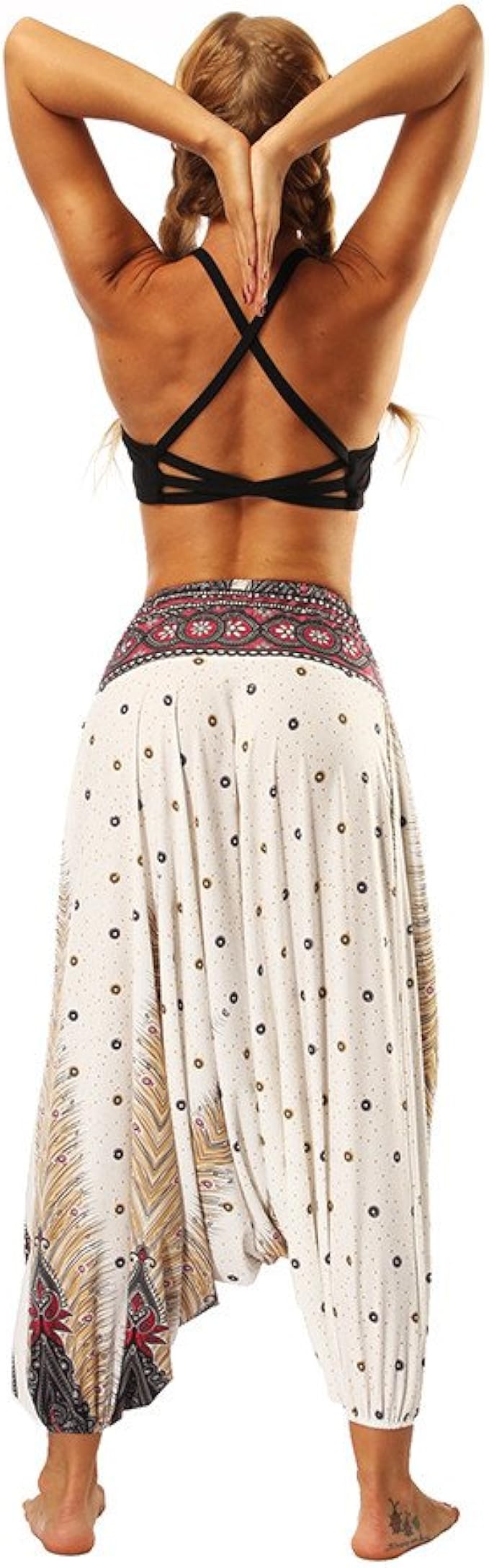 Pantalones de Linterna Deportivas Impresión Mujer Pantalones Yoga ...