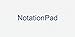 Notation Pad - Sheet Music Composer & Composition