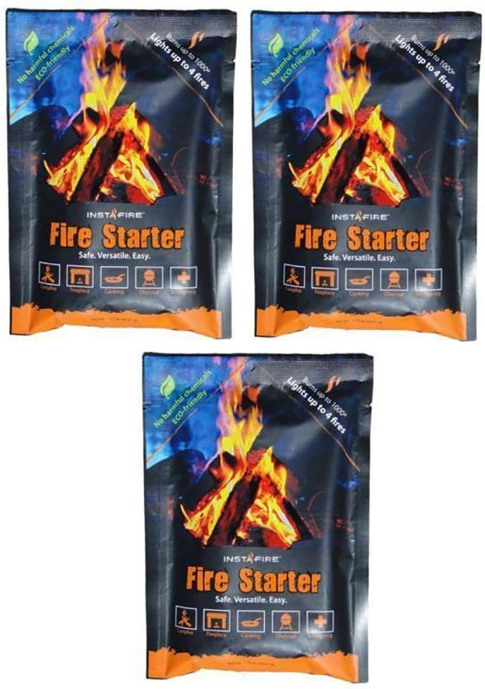 Instafire Fire Starter, 3-Pack