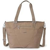 Baggallini Avenue Tote - 12x18 Laptop Tote Bag for Women - Lightweight Work Travel Carry On Bag