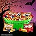 Skittles and Starburst Halloween Candy Bag, 55 Fun Size Pieces, 22.7 ounces