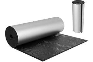 Toilet Tank Insulation Kit - Waterproof Self-Adhesive Blanket,100×40cm Toilet Tank Insulation Liner | for Shower Bathtub Sink