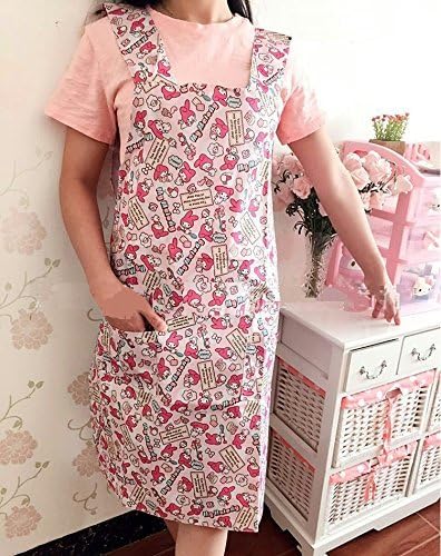 CJB Lovely My Melody Waterproof Apron for Girls Ladies Women Pink (US Seller)