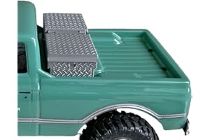 RCRABBIT Tool Box Truck Bed upgrade parts for SCX24 C10 RC truck crawler 1/24 Scale（NO Truck included）