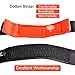 Child Anti Lost Wrist Link Safety Velcro Harness Strap Rope Leash Walking Hand Belt Wristband for Toddlers Babies & Kids (2.5m/98'' Orange)