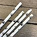 Dog Bone Vinyl Chalkboard Labels - Dog Paw Print Paper Drinking Straws - 48 Labels and 50 Straws