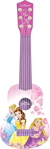Lexibook Disney Princess My First Guitar 21 Inch 6 Nylon Strings Pink K200DPLXB view 2