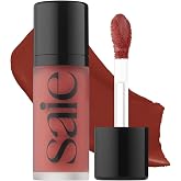 Saie Dew Liquid Blush for Cheeks, Spicy (.40 oz) | Hydrating Liquid Cream Blush Stick with Skin-Loving Formula, Blendable, Dewy Blush for a Natural, Streak-Free Cheek Tint